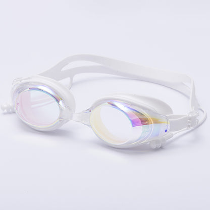 Kinderfarbige hydrodynamische Schwimmbrille Brehn