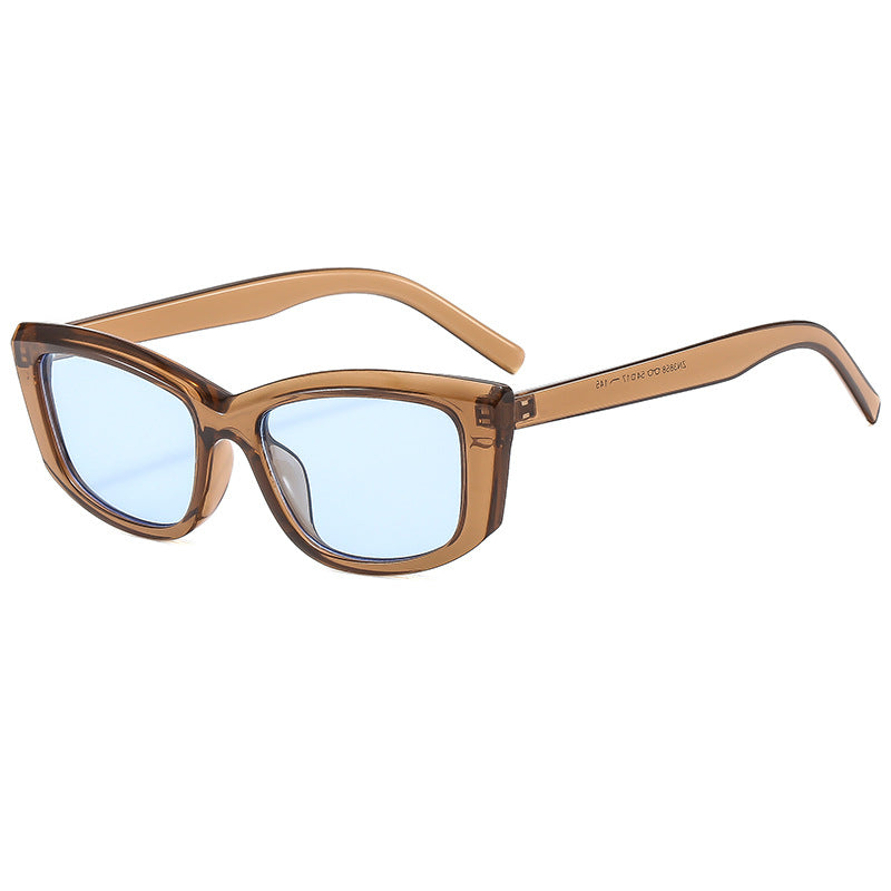 Damen Stylische Sonnenbrille im modischen Quadratdesign Brehn