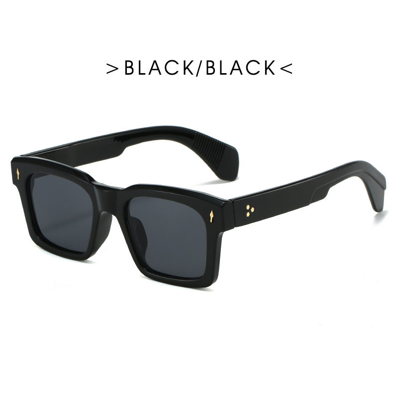Damen moderne Sonnenbrille im claro-geometrischen Design Brehn