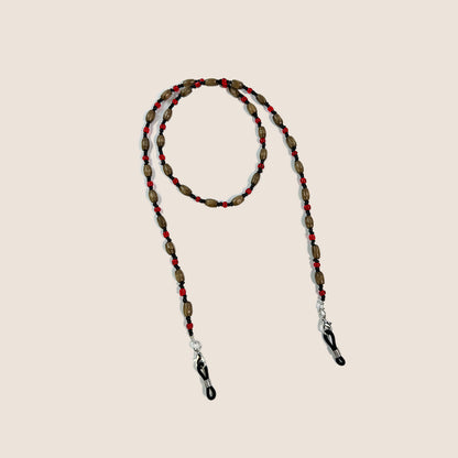 Beaded Eyewear Retainer Chain Brehn