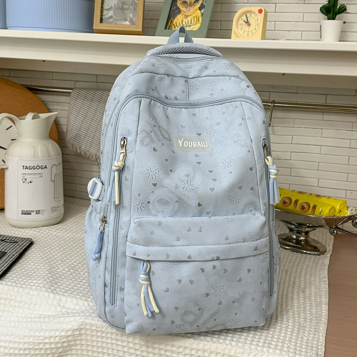 Stilvolle floral-geprägte Rucksack Brehn