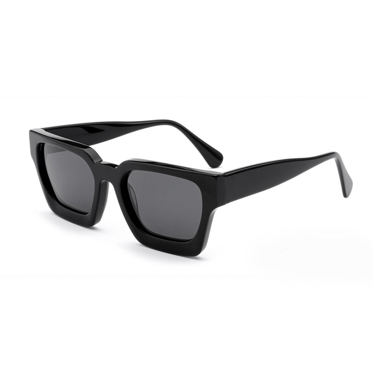 Damen quadratische Sonnenbrille mit innovativem Rahmen und polarisierten Gläsern Brehn