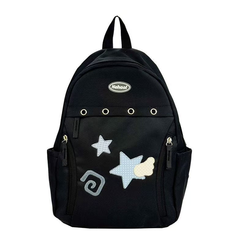 Künstlerischer bestickter Rucksack Brehn