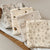 Damen Kuschelige Baumwoll-Decke mit floralem Design Brehn