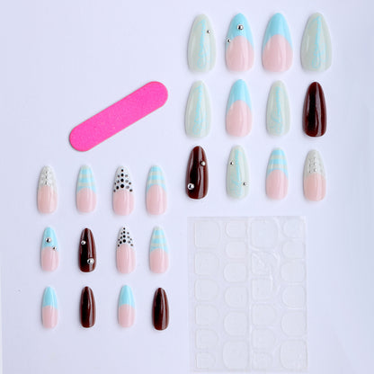 Künstlerisches Detailliertes Nagelkunst Tipps Set Brehn