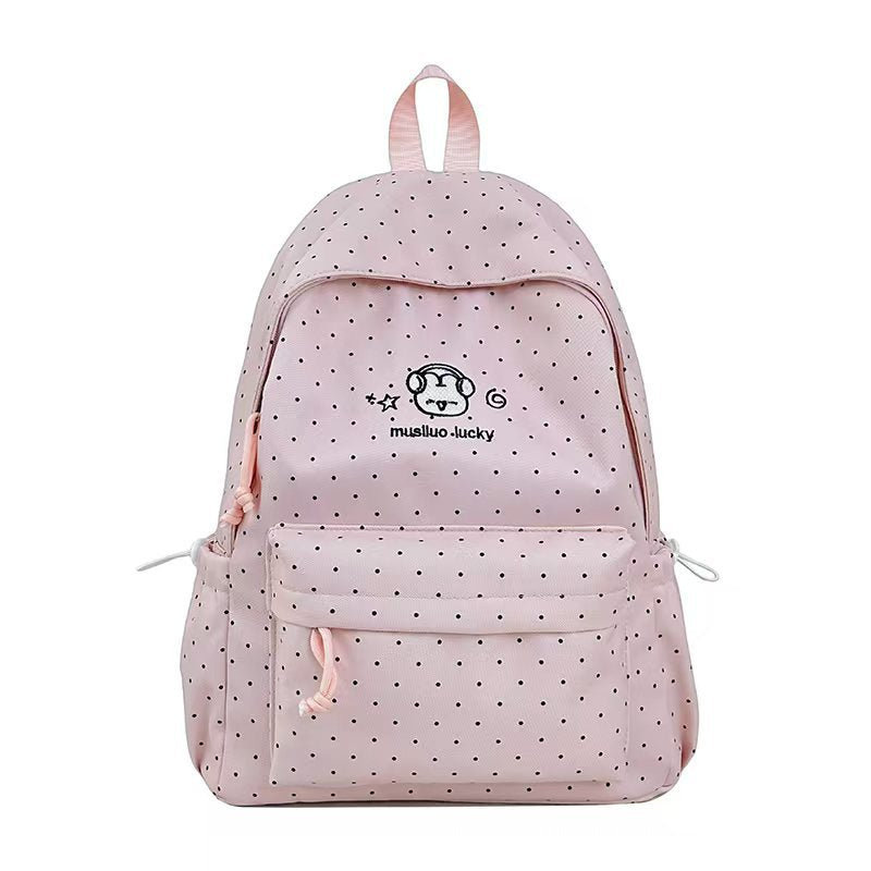 Polka-Dot-Design-Rucksack Brehn