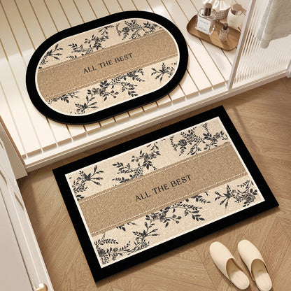 Eleganter floral gemusterter Teppich