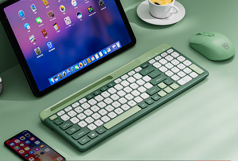 Kabellose Bluetooth-Tastatur mit verstellbarem Ständer Brehn