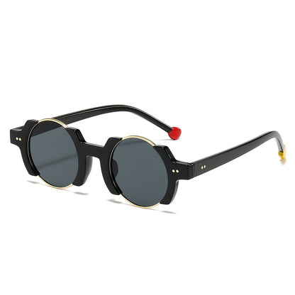 Einzigartige geometrische Rahmen-Sonnenbrille Brehn 1787812353
