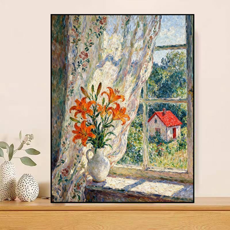 Vintage Floral Leinwand Druck Brehn