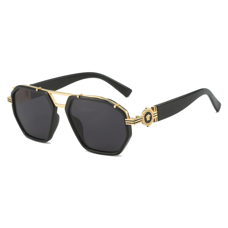 Elegante Übergroße Geometrische Sonnenbrille Brehn