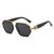 Elegante Übergroße Geometrische Sonnenbrille Brehn