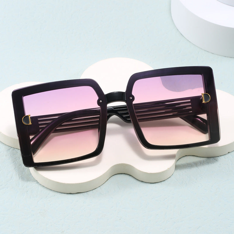 Damen quadratische Sonnenbrille mit ergonomischem Rahmen und UV-Schutz Brehn