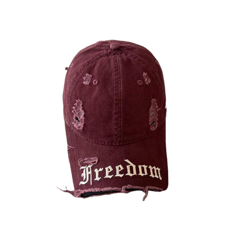 Damen Verwaschen Freiheit Bestickte Baseballmütze Brehn