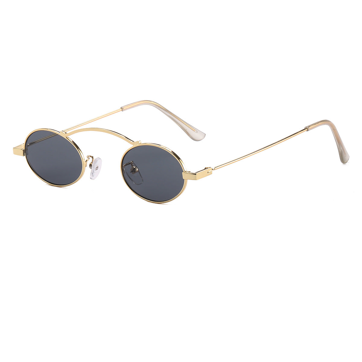 Damen modische Sonnenbrille mit einzigartigem kreisförmigen Rahmen und charaktervollen Gläsern Brehn