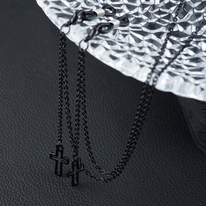 Dual Cross Pendant Brillenband Brehn