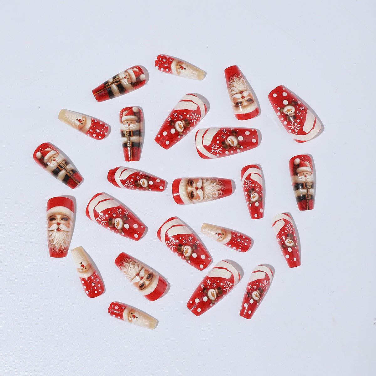 Kunstnagelset mit festlichen Weihnachtsmotiven Brehn 1789119139