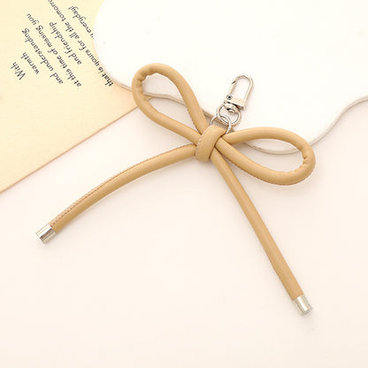 Stylischer Schleifen-Knoten Schlüsselanhänger Halter Brehn