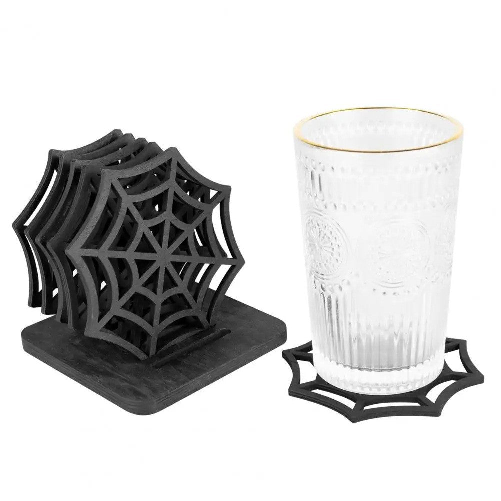 Mehrschichtiger MDF-Totenkopf-Serviettenhalter und Tischdeko