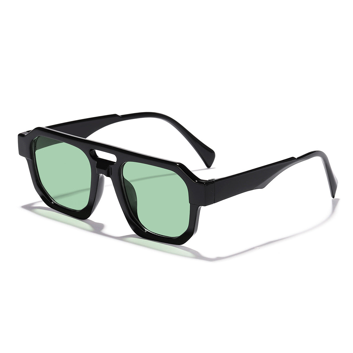 Damen moderne Sonnenbrille mit quadratischem Rahmen und UV-Schutz Brehn