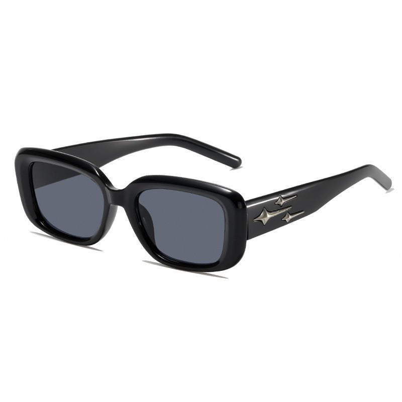 Vintage Inspirierte Quadratische Rahmen Sonnenbrille Brehn