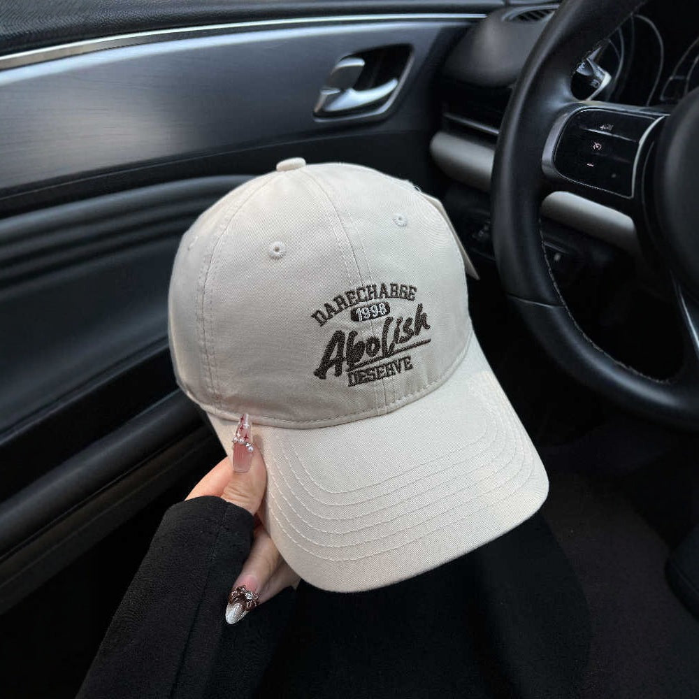 Herren Casual Abgenutzte Grafik Cap Brehn