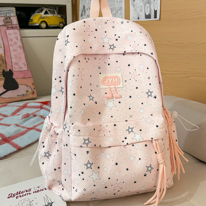 Stylische Stern-Print Rucksack Brehn 1791205440