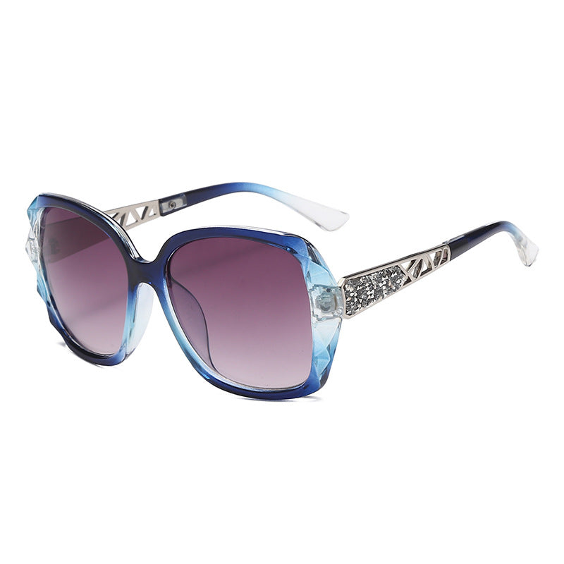 Damen Designer-Sonnenbrille mit glamourösen Akzenten Brehn