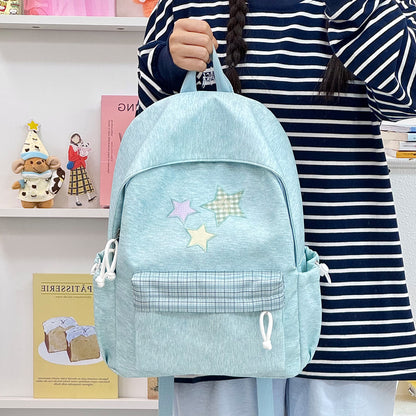 Stylischer, mit Sternen verzierter Rucksack Brehn