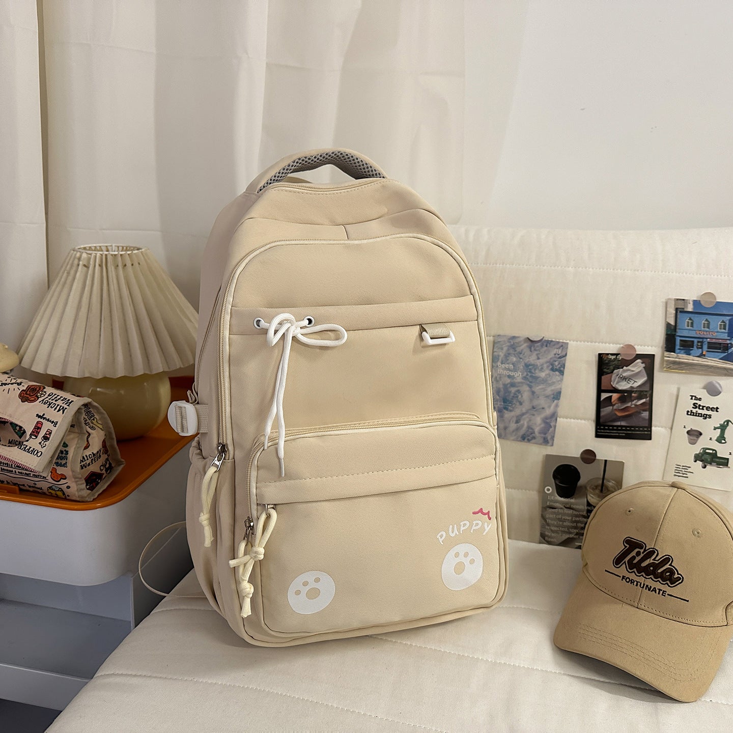 Verspielter Charakterdesign-Rucksack Brehn