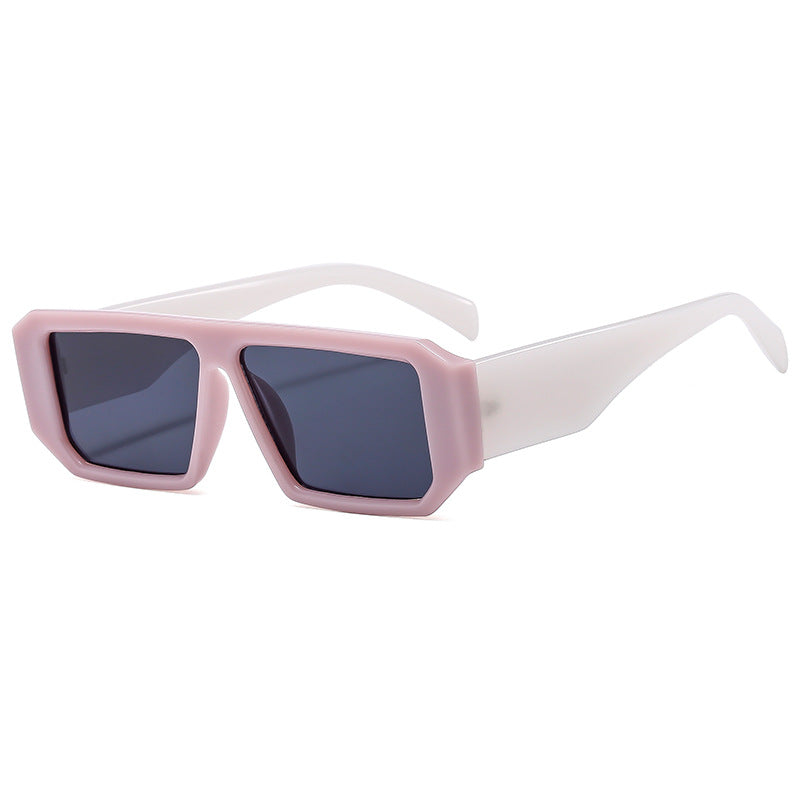 Damen modische Sonnenbrille im auffälligen geometrischen Design Brehn