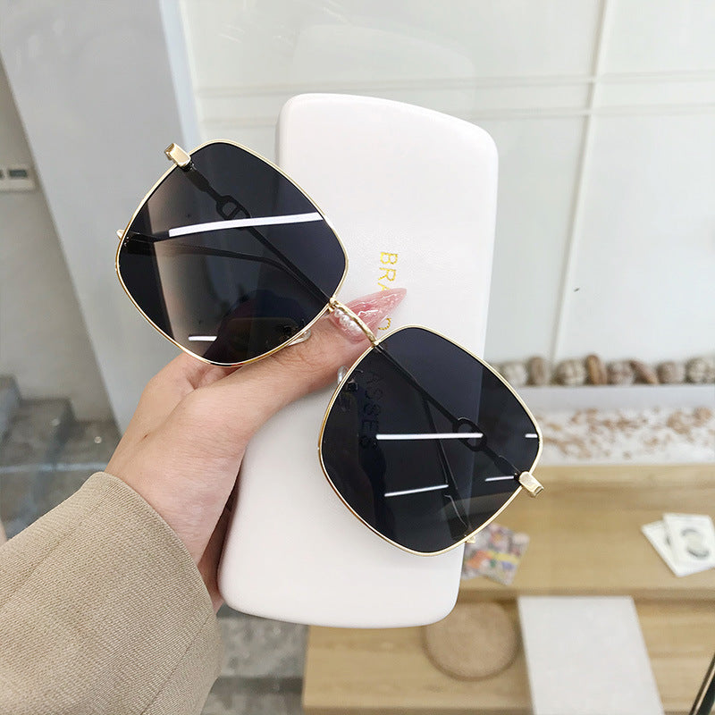 Oversized quadratische Sonnenbrille Brehn