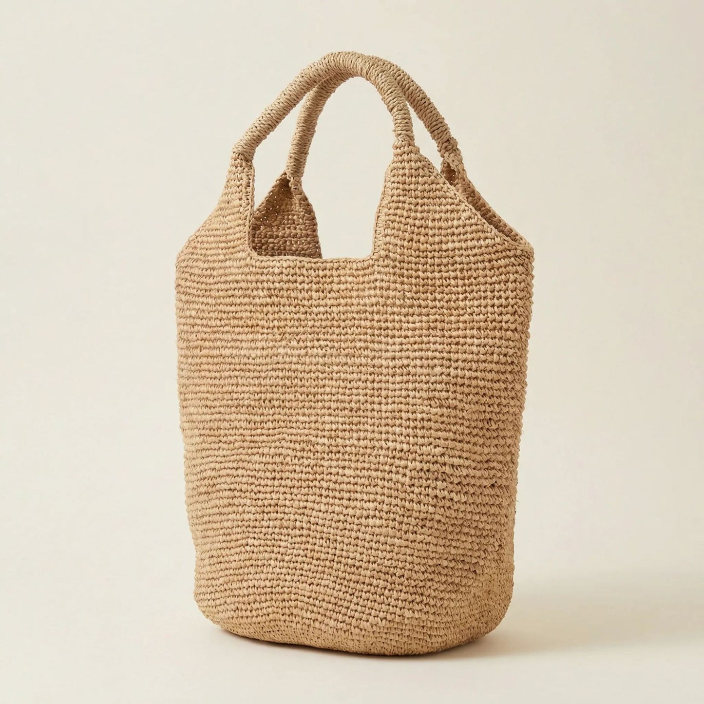 Handgefertigte Stroh-Tasche Brehn