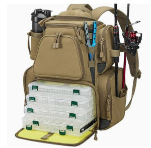 Angeln Multi-Compartment Rucksack Brehn