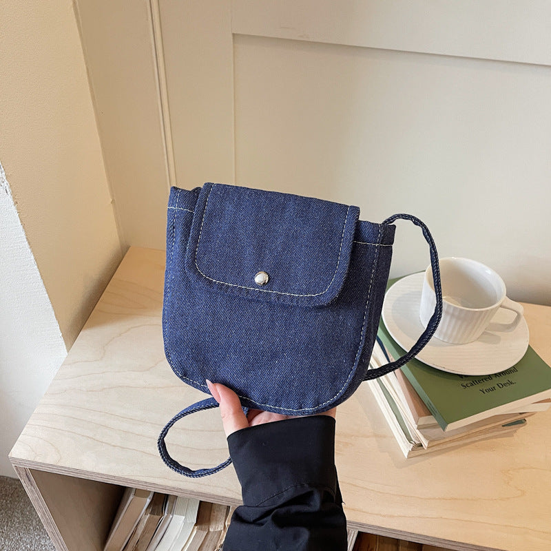 WoVintage Denim Umhängetasche Brehn