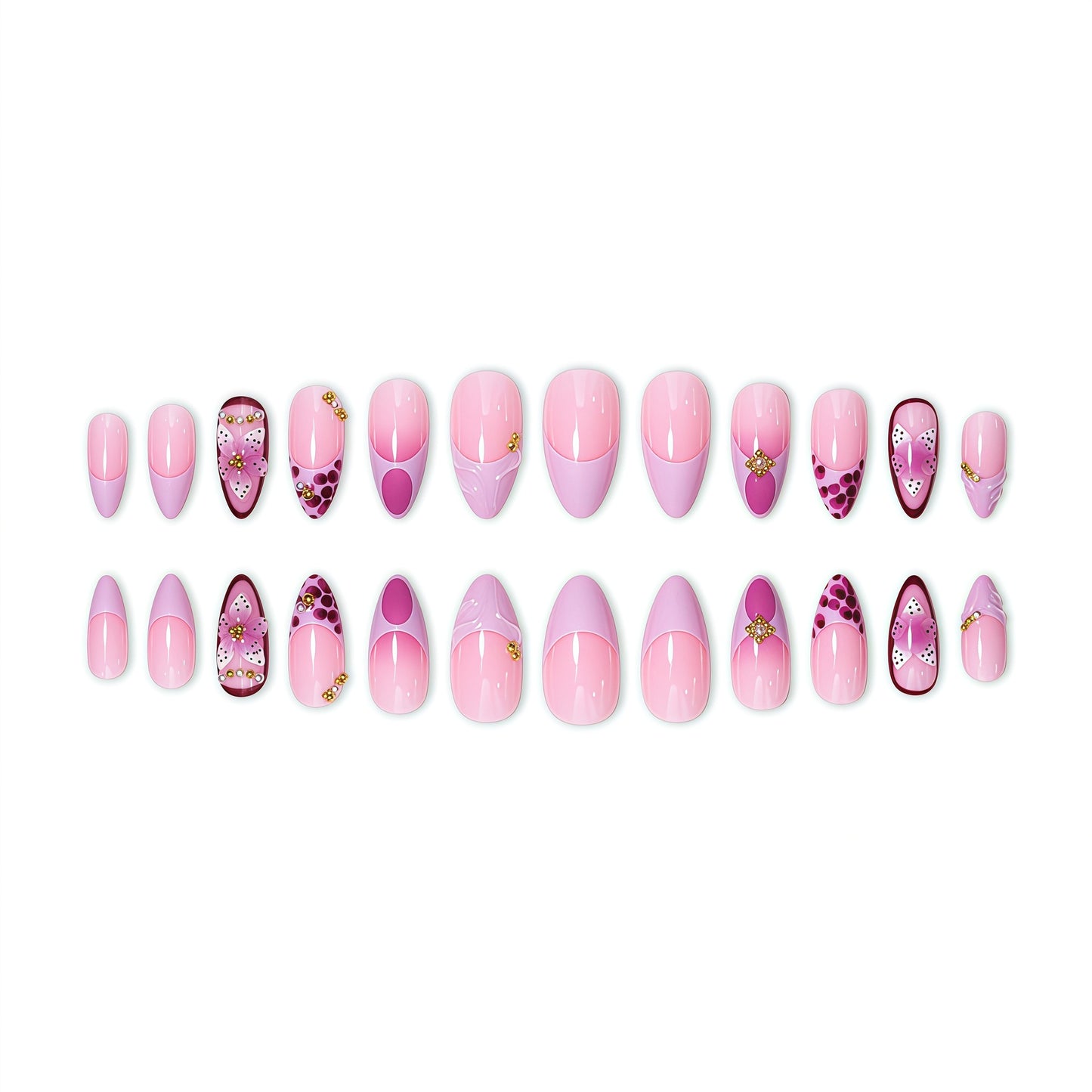 Premium Floral Nail Art Extensions Brehn