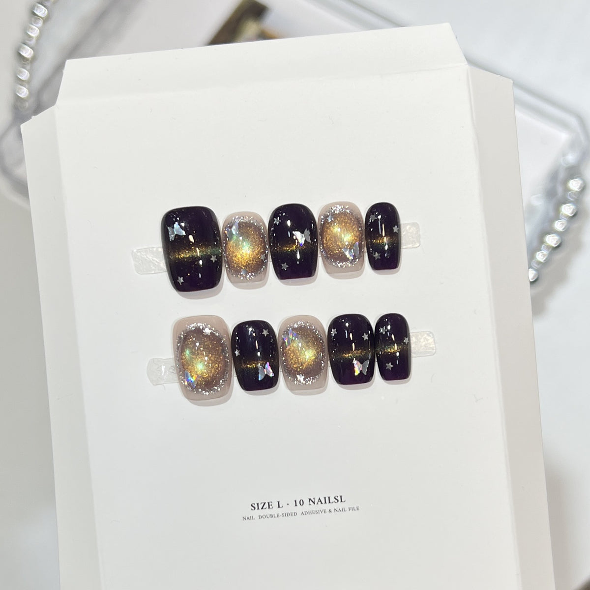 Sternen Gradient Nail Art Set Brehn