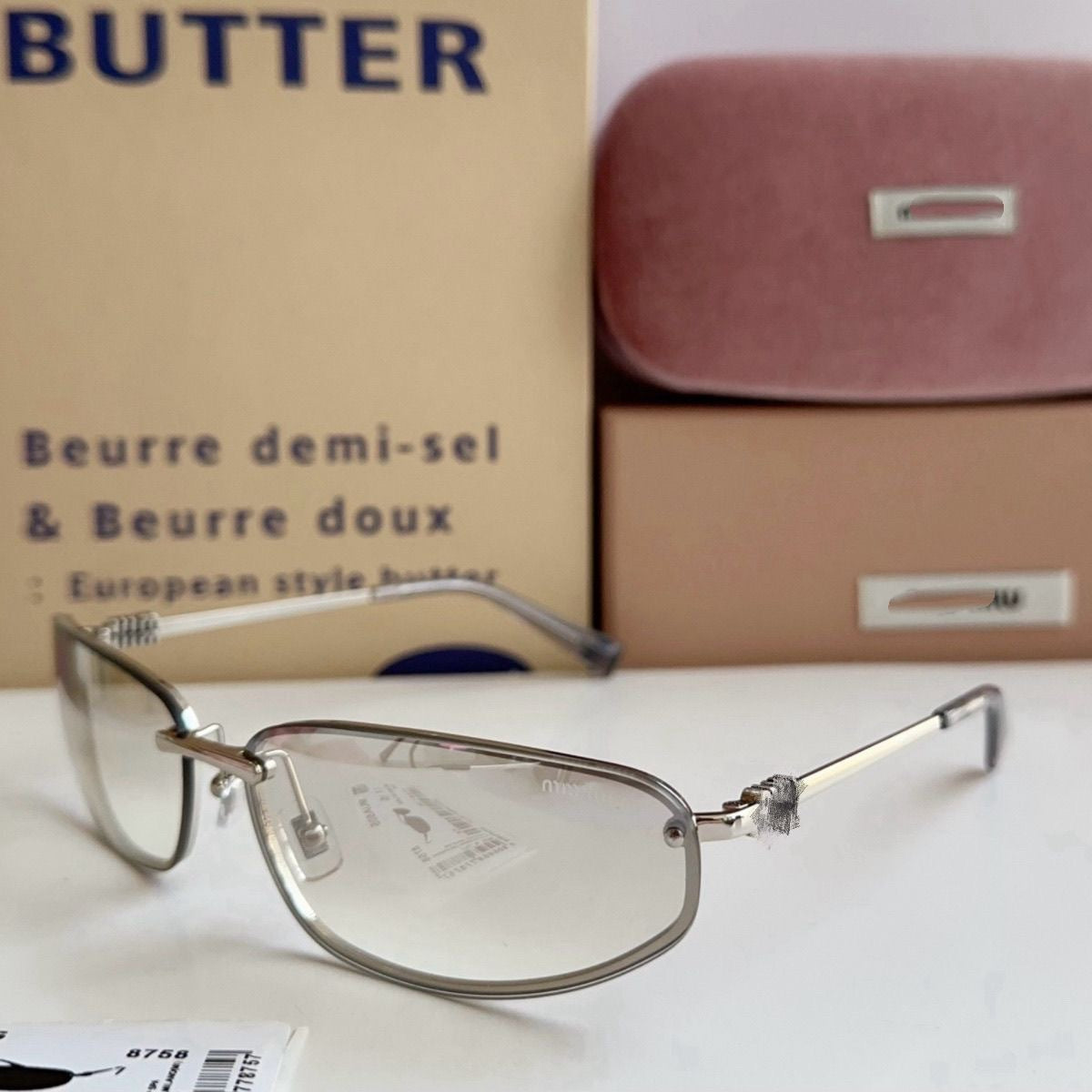 Modische Rechteckige Sonnenbrille Brehn