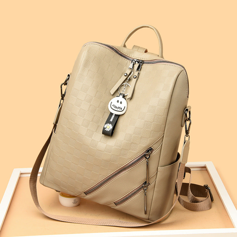 Karomuster Stylischer Rucksack Brehn