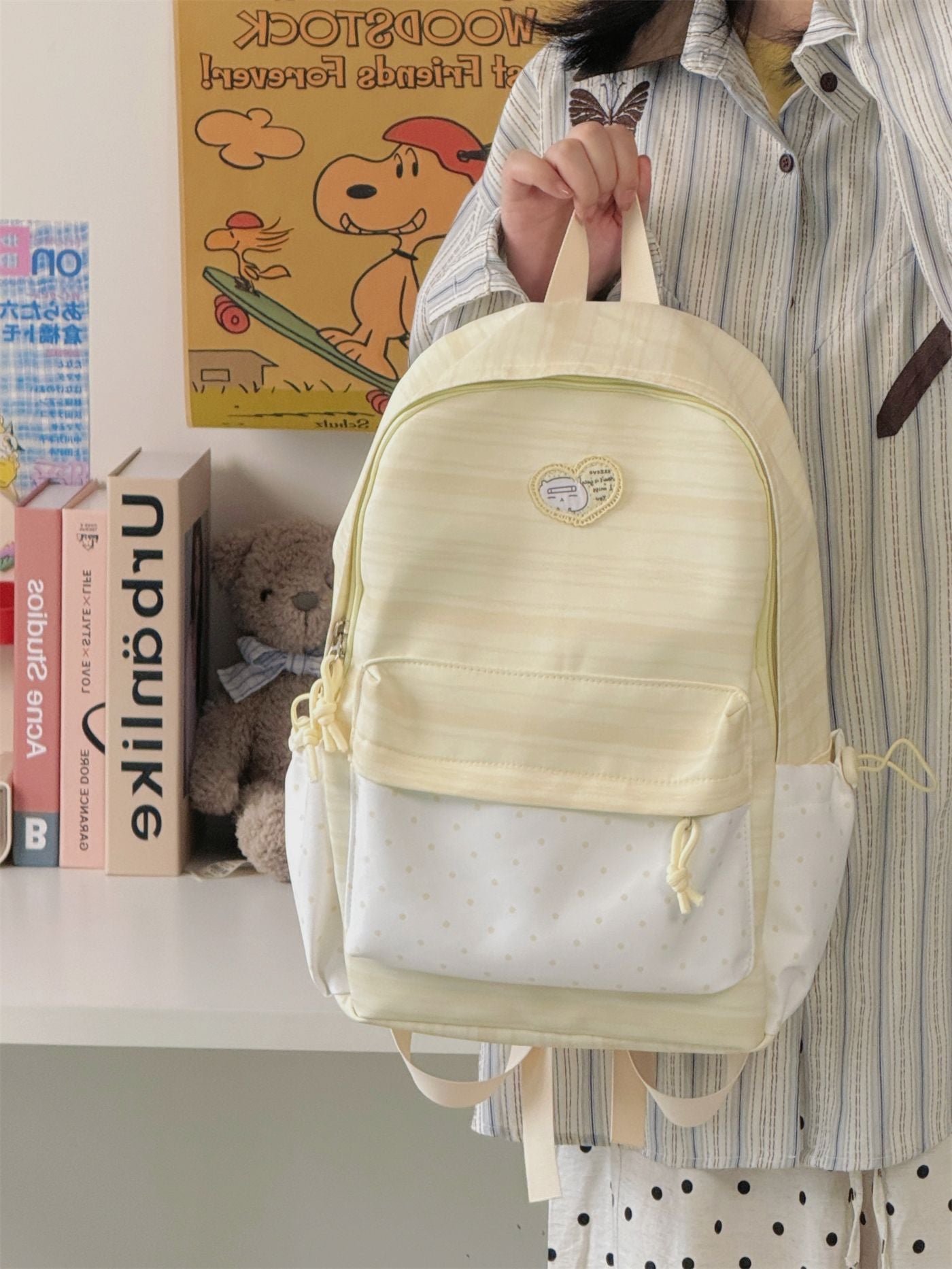 Leichter Mehrfach-Taschen Wanderschulrucksack