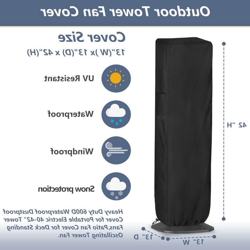 Unisex Turmventilator mit Fernbedienung und Hygrostat-Funktion Brehn