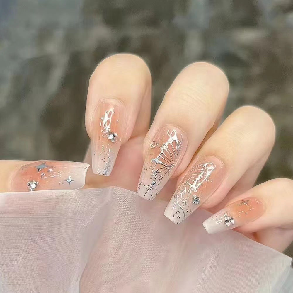 Kunstvolle Nagelkunst mit Niedlichen Hasenmuster Brehn