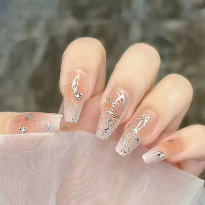 Kunstvolle Nagelkunst mit Niedlichen Hasenmuster Brehn