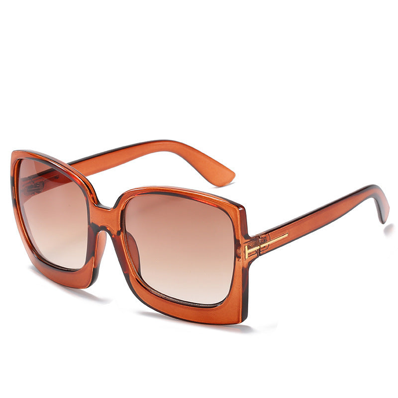 Oversized Fashion Gradient Sonnenbrille Brehn