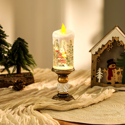 Weihnachtsdekoration Laterne mit Schneekugel Brehn