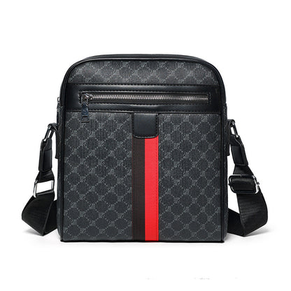 Trendige strukturierte Crossbody-Tasche