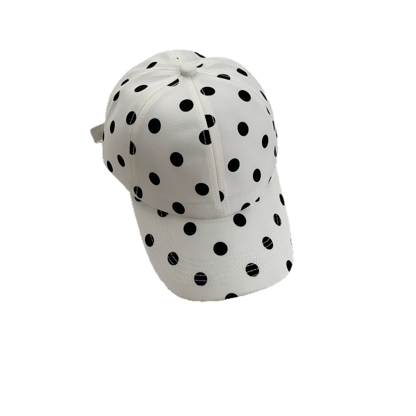Damen Stylischer Polka Dot Baseball Cap Brehn