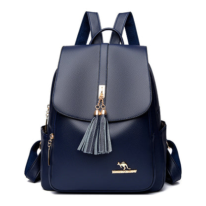 Stylische Kunstleder Rucksack