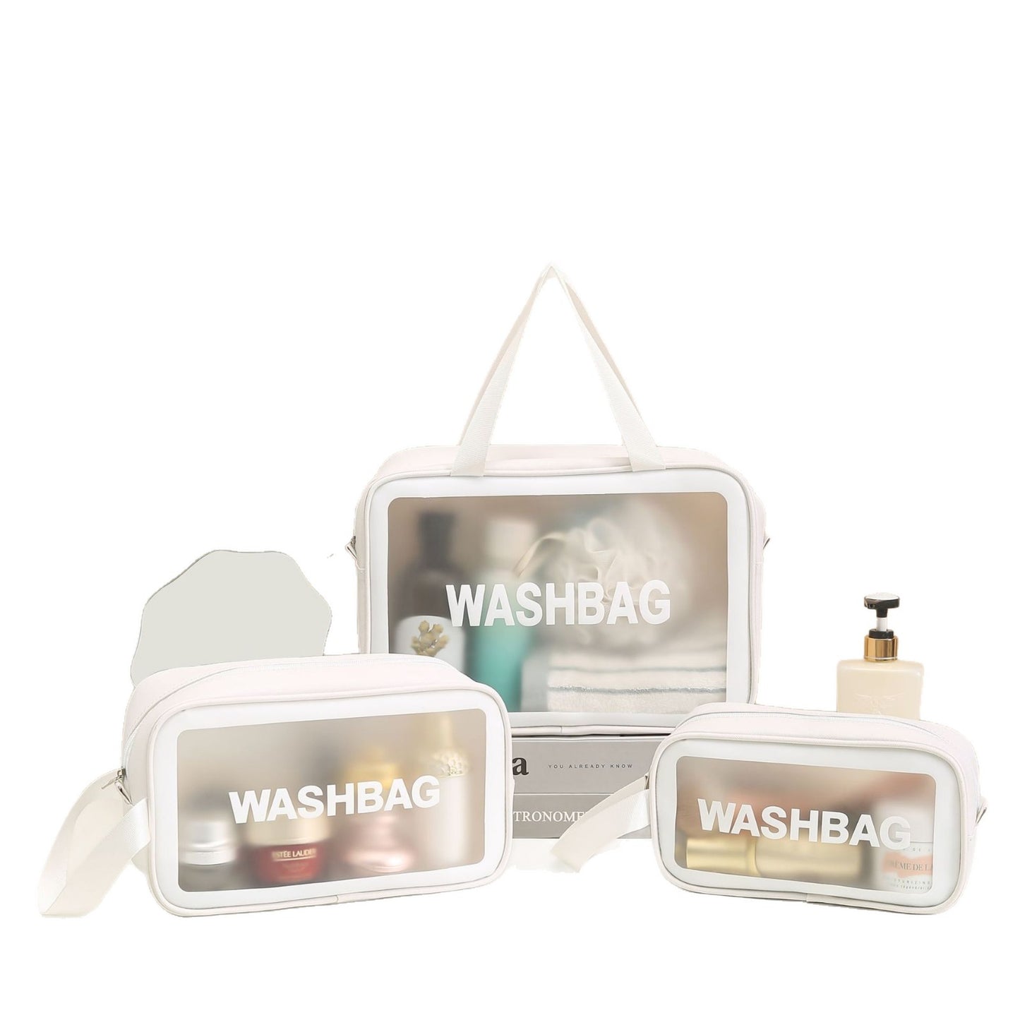 Transparente Reise-Waschtasche Brehn