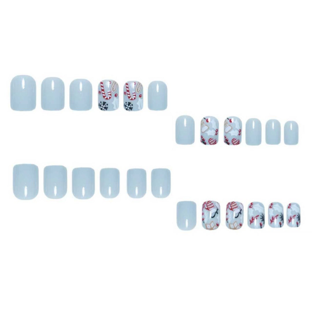 Festliche Nagelkunst-Wraps Brehn